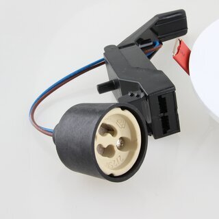 Lumiance GU10 50W Einbaustrahler 95x30mm wei inkl. Halogenlampe