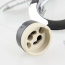 GU10/50W Einbauleuchte Einbaustrahler Chrom inkl. Fassung
