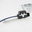 GU10/230V/50W Einbauleuchte Einbaustrahler Chrom inkl. GU10-Fassung