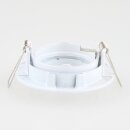 GU10/230V/50W Einbauleuchte Einbaustrahler schwenkbar weiß inkl. GU10-Fassung