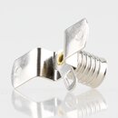 Lampenfassung mit 2 Ltfahnen fr E5.5 Sockel