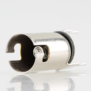 Lampenfassung mit 2 Ltstiften fr BA9s Sockel
