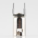 Lampenfassung mit 2 Lötstiften für BA9s Sockel