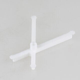Hfele X-Form Bodentrger Bodenhalter Kunststoff wei fr variable Fachbodendicke
