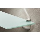 Häfele Klemmtablarträger Bodenträger Holz & Glas 4–18mm verchromt poliert