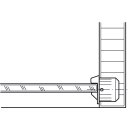 Häfele Schnappverschluss Schnäpper für 5-6.5mm Glastüren