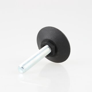 Hfele M10 Verstellschraube Regulierschraube Stellschraube Stellfu Mbelfu mit Kunststoff Futeller 50mm