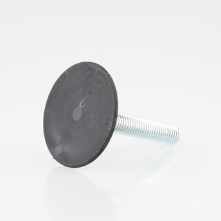 Hfele M10 Verstellschraube Regulierschraube Stellschraube Stellfu Mbelfu mit Kunststoff Futeller 50mm