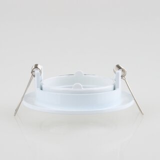 LEDmaxx Decken Einbaurahmen A68mm wei rund schwenkbar fr GU5.3/GU10 Leuchtmittel