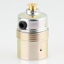 E27 Lampenfassung Metall Glattmantel vermessingt...