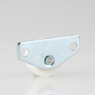 Hfele Bettkastenrolle Mbelrolle seitlich zum Schrauben 30mm wei