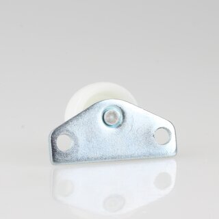 Hfele Bettkastenrolle Mbelrolle seitlich zum Schrauben 30mm wei