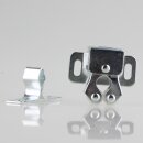 Häfele Doppel-Rollenschnäpper Stahl glanzverzinkt mit Schließteil