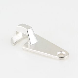 Hfele Schliehaken Haken-Verschluss Metall vernickelt zum Schrauben 53mm fr Zargentische, Tisch-Einlegeplatten