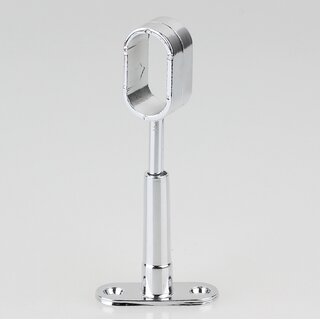 Hfele Mittel-Deckentrger Halterung 30x15mm fr Schrankrohre Schrankstangen Kleiderstangen