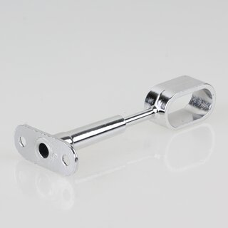 Hfele Mittel-Deckentrger Halterung 30x15mm fr Schrankrohre Schrankstangen Kleiderstangen