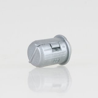 Hfele Anschlagpuffer Trpuffer Trstopper silber fr Tren Schrnke Schubladen zum Eindrcken in 8mm Bohrungen