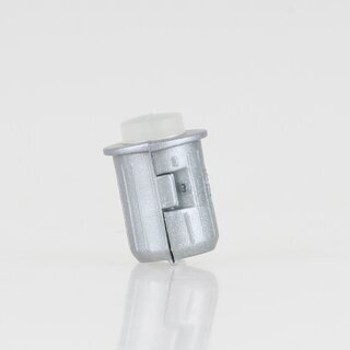 Hfele Anschlagpuffer Trpuffer Trstopper silber fr Tren Schrnke Schubladen zum Eindrcken in 8mm Bohrungen