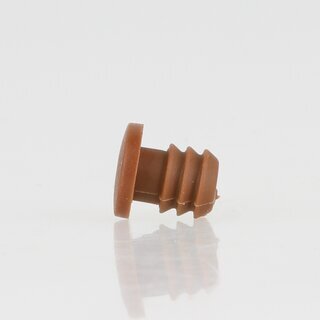 Hfele Anschlagpuffer Trpuffer Trstopper Kunststoff braun zum Eindrcken in 6mm Bohrloch