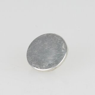 Hfele Magnetscheibe Magnet rund zum Kleben aus Stahl verzinkt 10x1.4mm