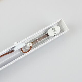 S14s 2-Sockel-Fassung Kunststoff wei fr 230V/120W L1000 Linestra Linienlampe