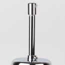 Lampen-Baldachin 62x63mm Metall verchromt mit Pendelrohr...