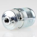 E27 Lampenfassung mit Zugschalter Metall glanzverzinkt...