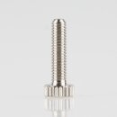 M3 Rändelschraube 5,5x14 mm Messing vernickelt