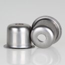 E14 Fassungshülse Metall roh 27x30mm Zierhülse...