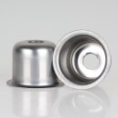 E14 Fassungshülse Metall roh 27x30mm Zierhülse für Lampenfassungen