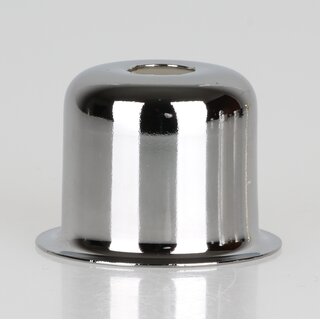 E14 Fassungshlse Metall verchromt 27x30mm Zierhlse fr Lampenfassungen