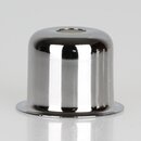 E14 Fassungsh�lse Metall verchromt 27x30mm Zierh�lse f�r...