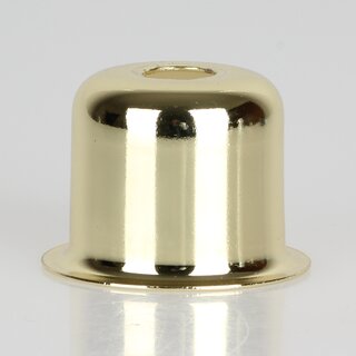 E14 Fassungshlse Metall vermessingt 27x30mm Zierhlse fr Lampenfassungen