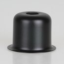E14 Fassungsh�lse Metall schwarz 27x30mm Zierh�lse f�r...