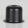 E14 Fassungshülse Metall schwarz 27x30mm Zierhülse für Lampenfassungen