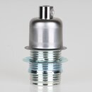 E14 Fassungshlse Zierhlse 27x30mm Metall roh mit...