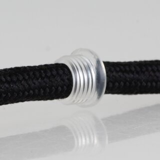 Isolierungs-Gewindenippel 12x7mm Transparent M10x1 &ndash; Durchgang 6,8mm