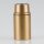 E14 Lampenfassung Bakelit-Optik Gold mit Glattmantel M10x1 IG
