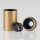E14 Lampenfassung Bakelit-Optik Gold mit Glattmantel M10x1 IG