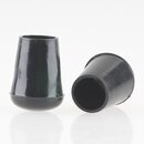 10mm Stuhlbeinkappe Tischbeinkappe schwarz mit...