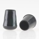 Stuhlbeinkappe / Tischbeinkappe 10 mm rund schwarz mit...
