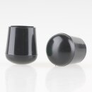 Stuhlbeinkappe / Tischbeinkappe 18 mm rund schwarz mit...