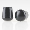 Stuhlbeinkappe / Tischbeinkappe 22 mm rund schwarz mit...