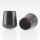 Stuhlbeinkappe / Tischbeinkappe 22 mm rund schwarz mit Stahleinlage – PVC-Kunststoff