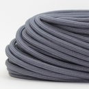 Textilkabel Stoffkabel graphit-grau 3-adrig 3x0,75...