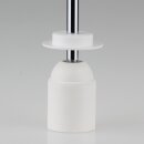 Leuchtenbau Stufenscheibe Hutscheibe Zentrierscheibe 48x10mm Kunststoff weiß 10,5mm Mittelloch