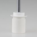 Leuchtenbau Stufenscheibe Hutscheibe Zentrierscheibe 48x10mm Kunststoff weiß 10,5mm Mittelloch