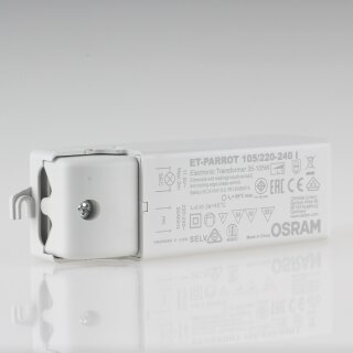 Osram Elektronischer NV Niedervolt-Trafo 35-105W 220-240V auf 11,5V Parrot105