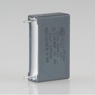 0.33uF 275V MKP-X2 Entstörkondensator Rastermaß 22,5mm ROHS- 330NF