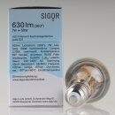 Sigor E27 LED Filament Kopfspiegellampe gold 7W(=50W) 220-240V 630 lm 2700K warmweiß dimmbar